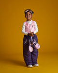 Kids Ski Gloves - Pink/Lilac