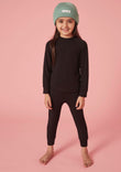 Kids Base Layers - Midnight Black