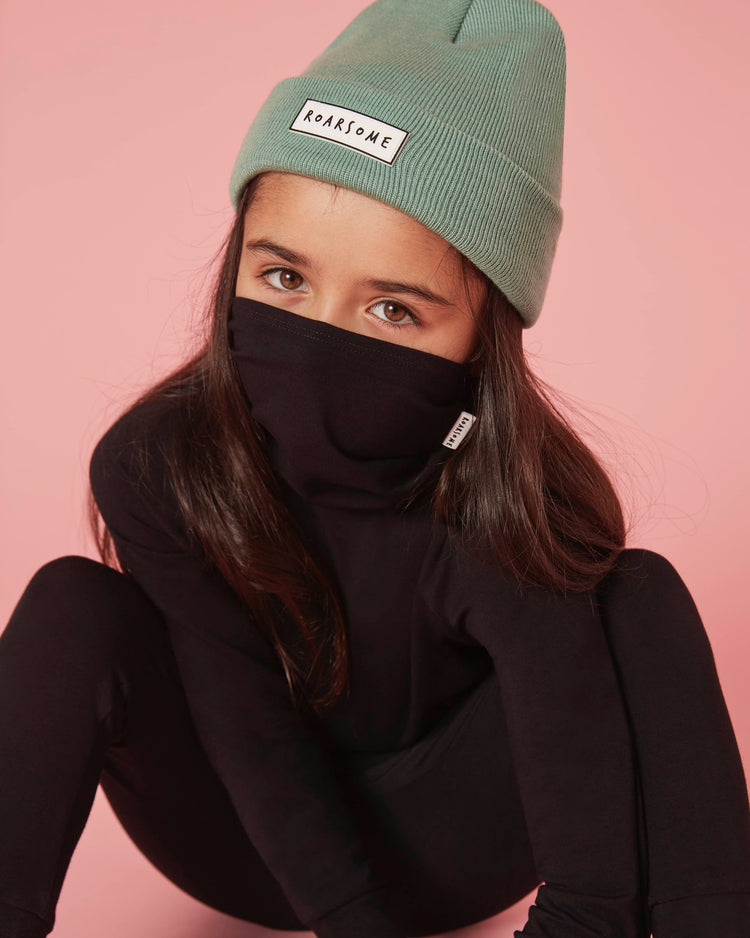 Bamboo Snood - Midnight Black