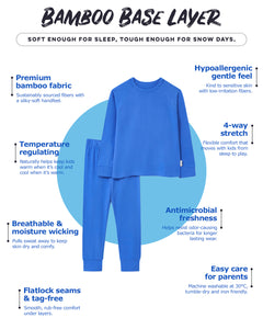 Bamboo Base Layer - Ocean Blue