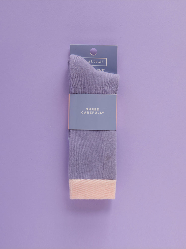Ski Socks - Pink/Lilac