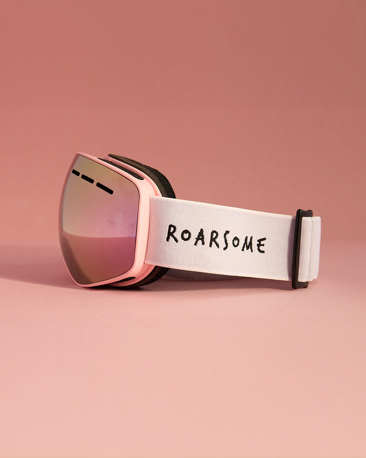 Kids Ski Goggles - Pink