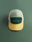 Adventure Club - Kids Green 5 Panel Cap