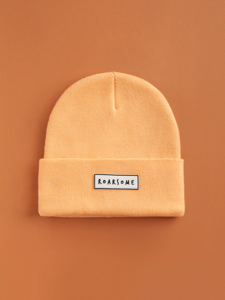 Kids Beanies - Peach
