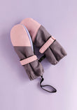 Kids Ski Gloves - Pink/Lilac