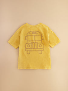 Adventure Club - Kids School Bus T-Shirt