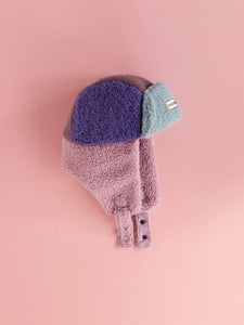 Kids Trapper Hats - Pink/Lilac