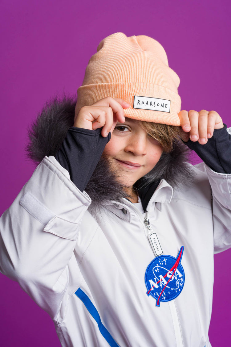 Kids Beanies - Peach