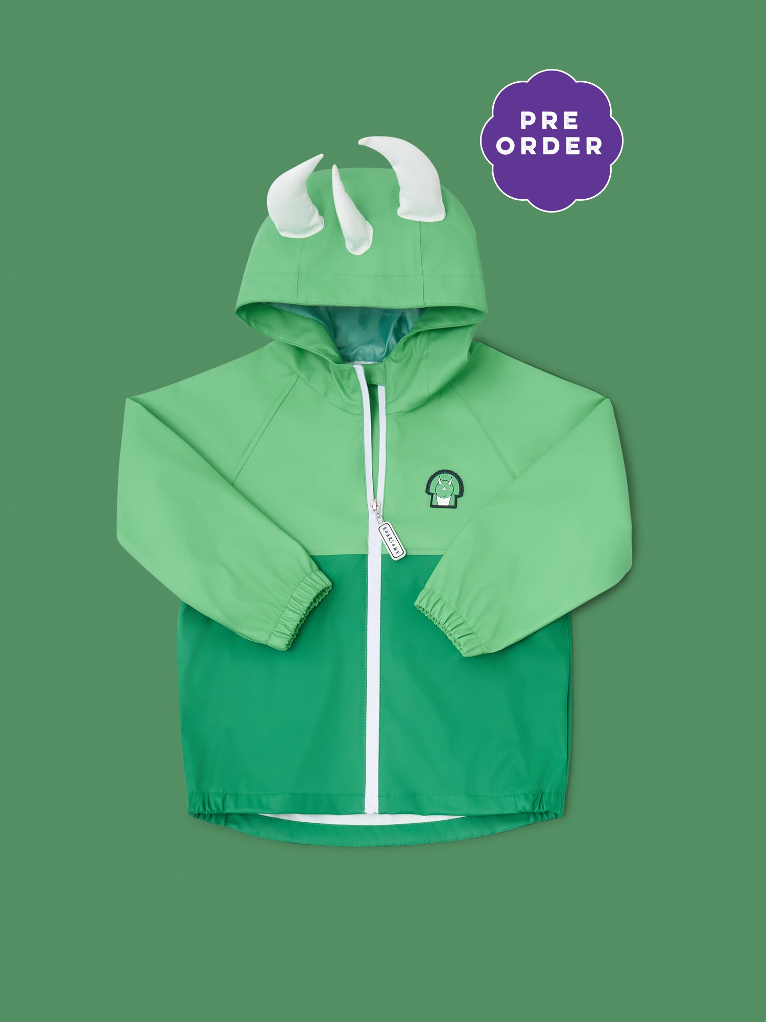 Spike the Dinosaur - Kids Raincoat