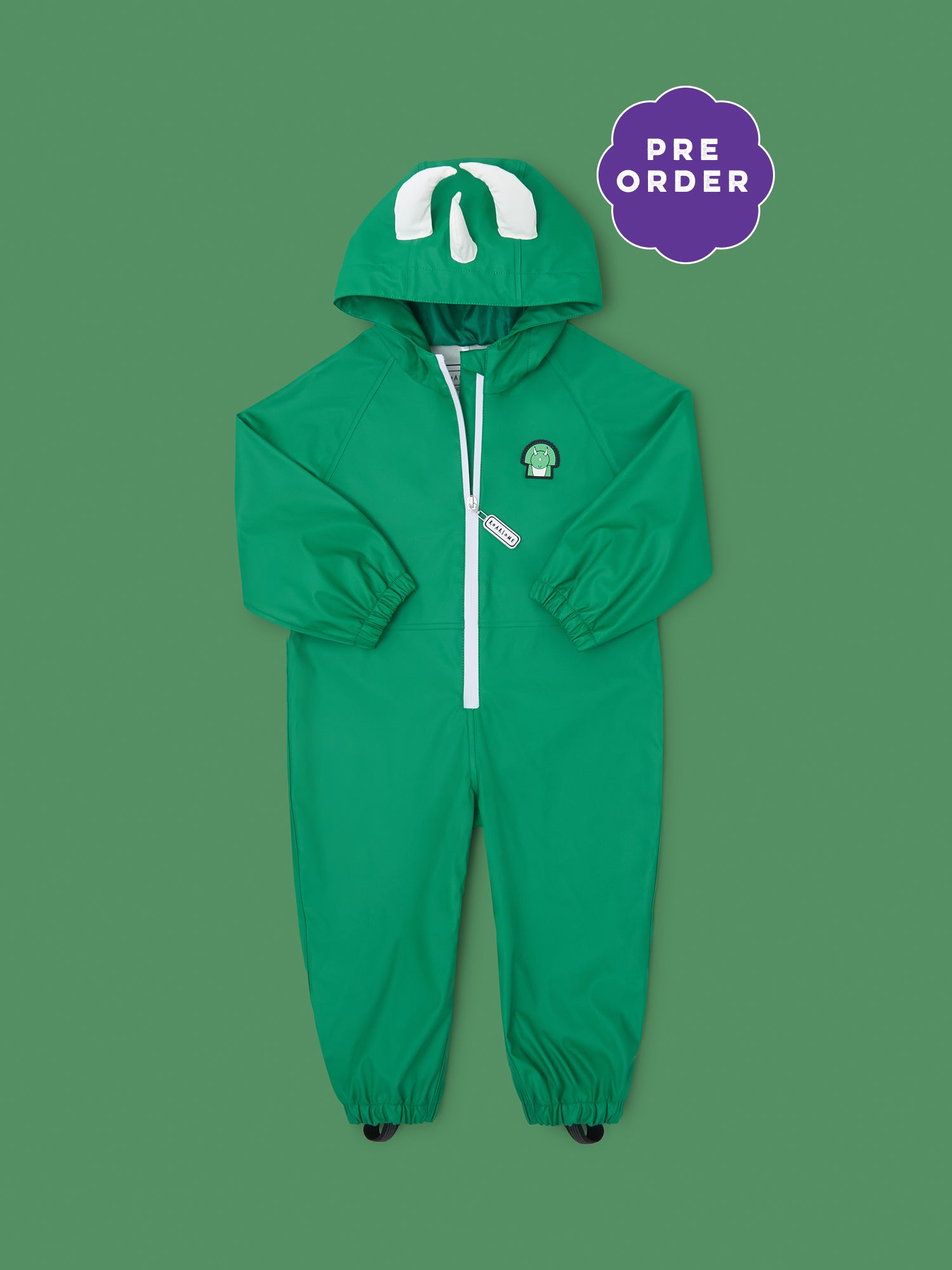Spike the Dinosaur - Kids Puddle Suit