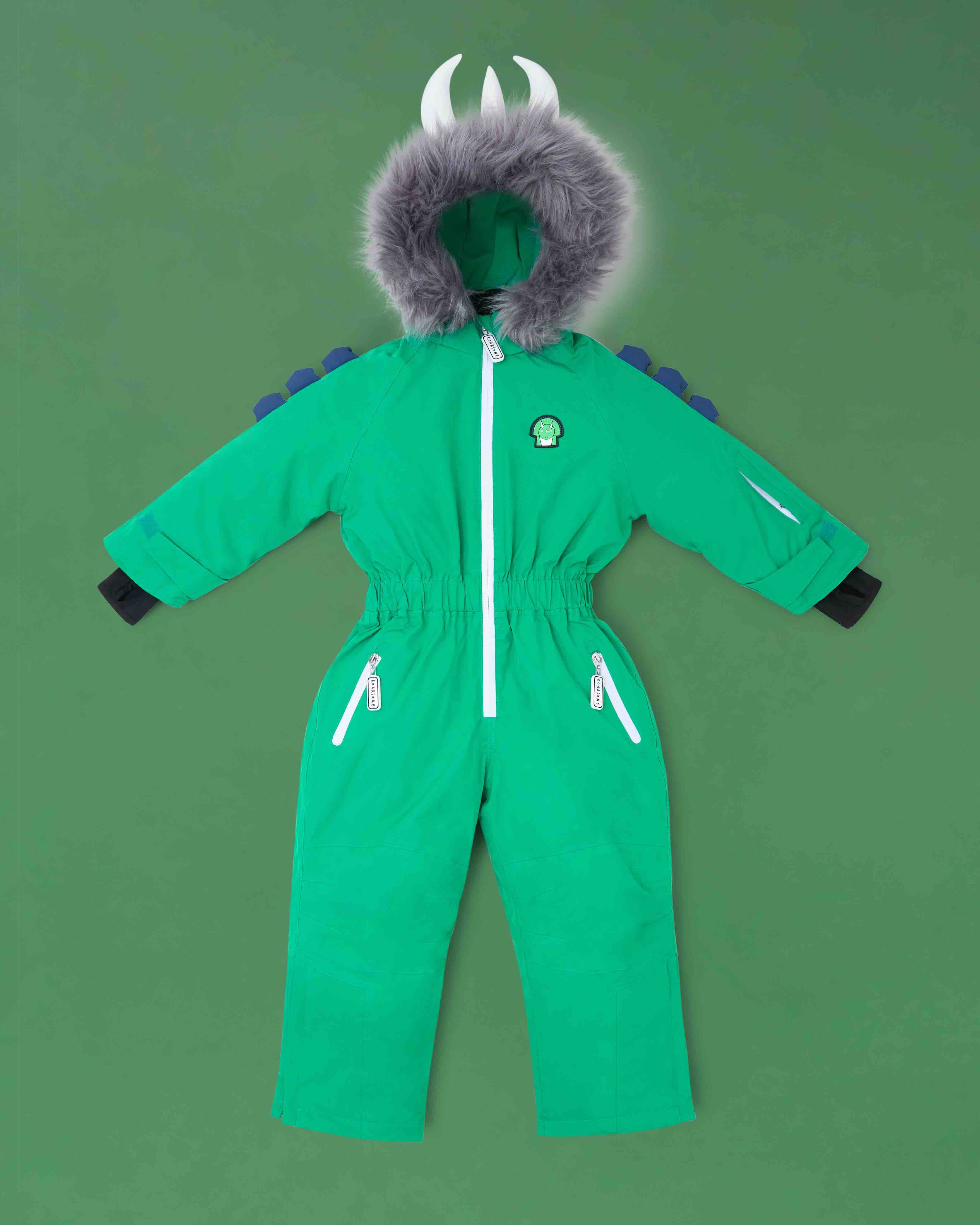 Spike the Dinosaur - Kids Snow Suit