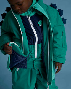 Spike the Dinosaur - Kids Ski Jacket