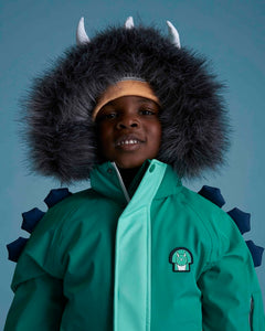 Spike the Dinosaur - Kids Ski Jacket