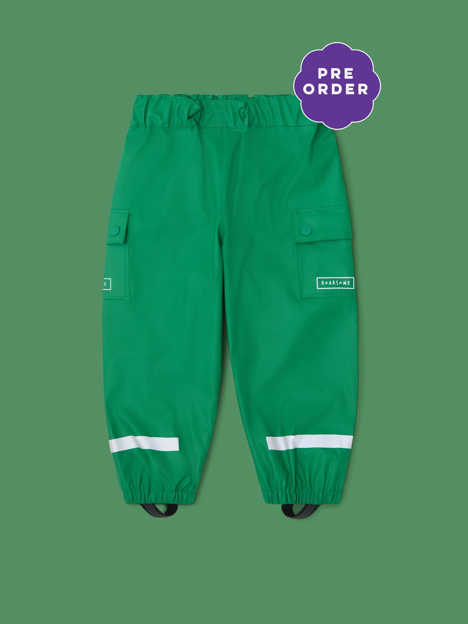 Spike the Dinosaur - Kids Waterproof Trousers