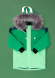 Spike the Dinosaur - Kids Ski Jacket