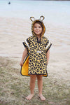 Dash the Leopard - Kids Poncho Towel