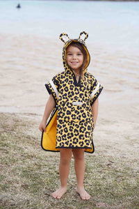 Dash the Leopard - Kids Poncho Towel
