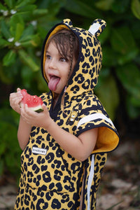 Dash the Leopard - Kids Poncho Towel