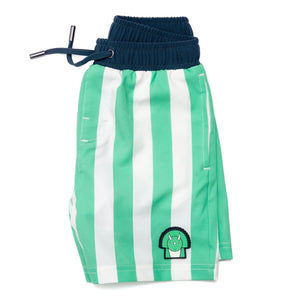 Spike the Dinosaur - Kids Swim Trunks