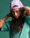 Adventure Club - Kids Lilac 5 Panel Cap