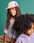 Adventure Club - Kids Lilac 5 Panel Cap