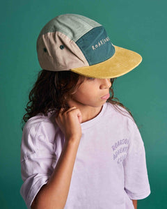 Adventure Club - Kids Green 5 Panel Cap
