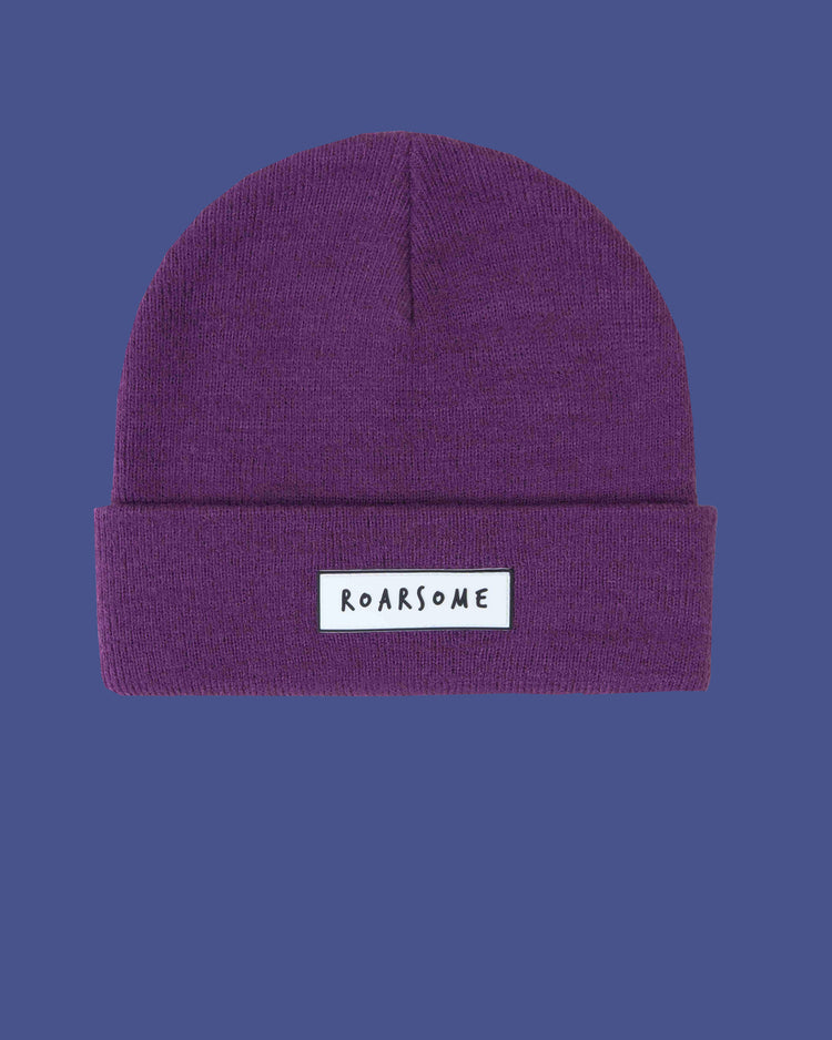 Kids Beanies - Grape