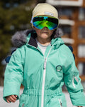 Kids Ski Goggles - Green