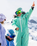 Kids Ski Goggles - Green