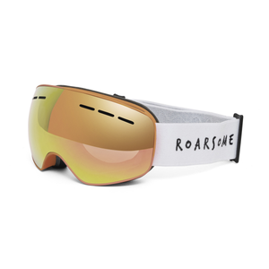 Kids Ski Goggles - Gold