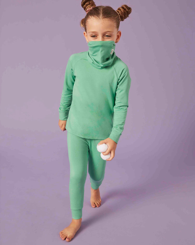 Bamboo Snood - Misty Green