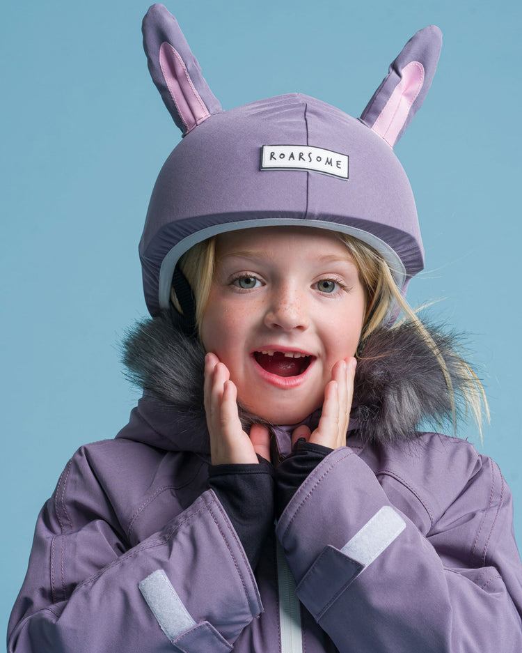 Hop the Bunny - Kids Helmet Cover
