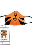 Pounce the Tiger - Kids Reusable Face Mask