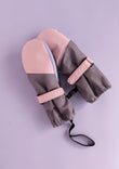 Kids Ski Gloves - Pink/Lilac