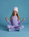 Kids Ski Socks - Pink/Lilac