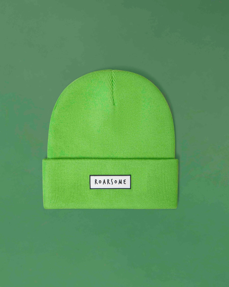 Kids Beanies - Lime