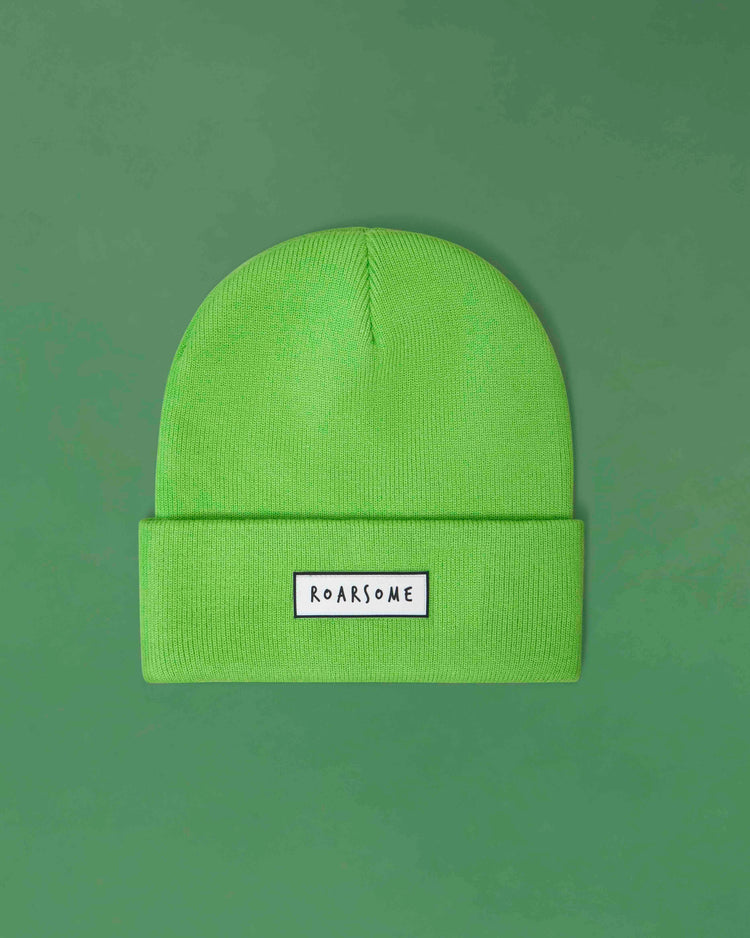 Kids Beanies - Lime