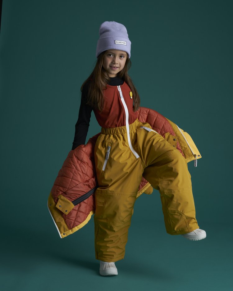 Cub the Lion - Kids Ski Salopettes / Bib Pants