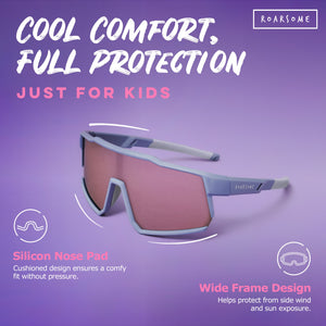 Lilac/White - Sunglasses