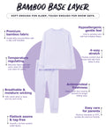 Bamboo Base Layer - Dusk Lilac
