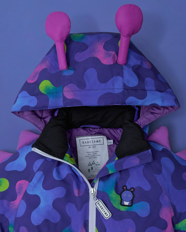 Camo the Alien - Midnight Nebula Snow Suit
