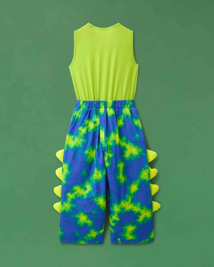 Camo the Alien - Neon Galaxy Ski Salopettes / Bib Pants