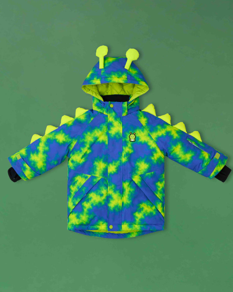 Camo the Alien - Neon Galaxy Ski Jacket