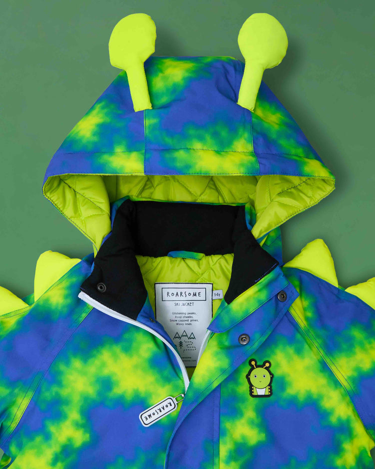 Camo the Alien - Neon Galaxy Ski Jacket