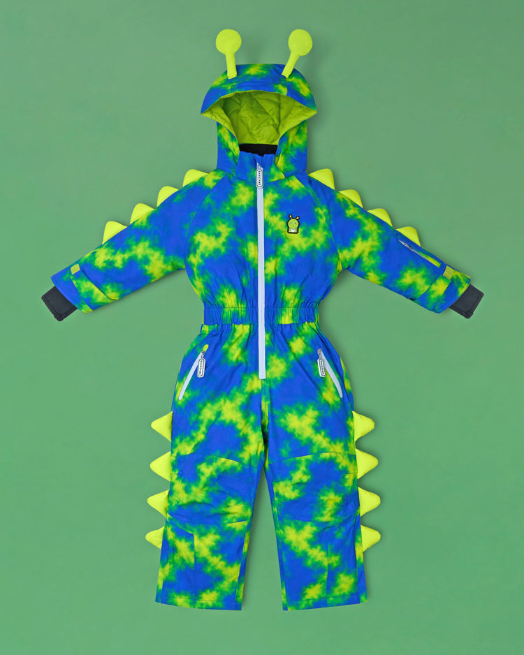 Camo the Alien - Neon Galaxy Snow Suit