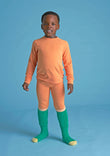 Kids Base Layers - Sunset Orange