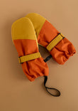 Kids Ski Gloves - Yellow/Orange