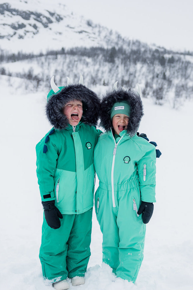 Spike the Dinosaur - Kids Ski Jacket