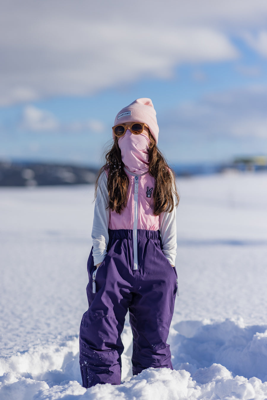 Hop the Bunny - Kids Ski Salopettes / Bib Pants
