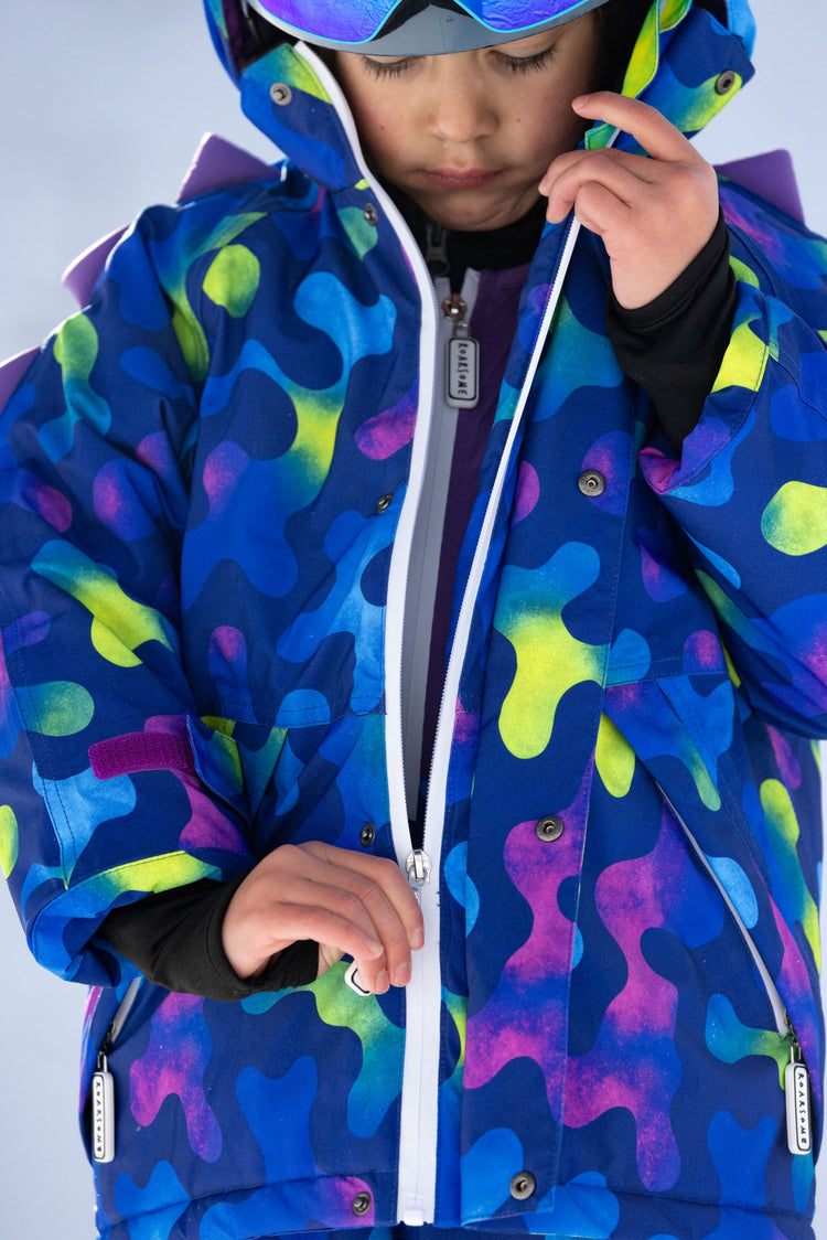 Camo the Alien - Midnight Nebula Ski Jacket
